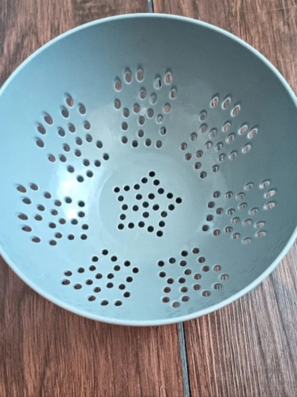 Grey Handled Colander